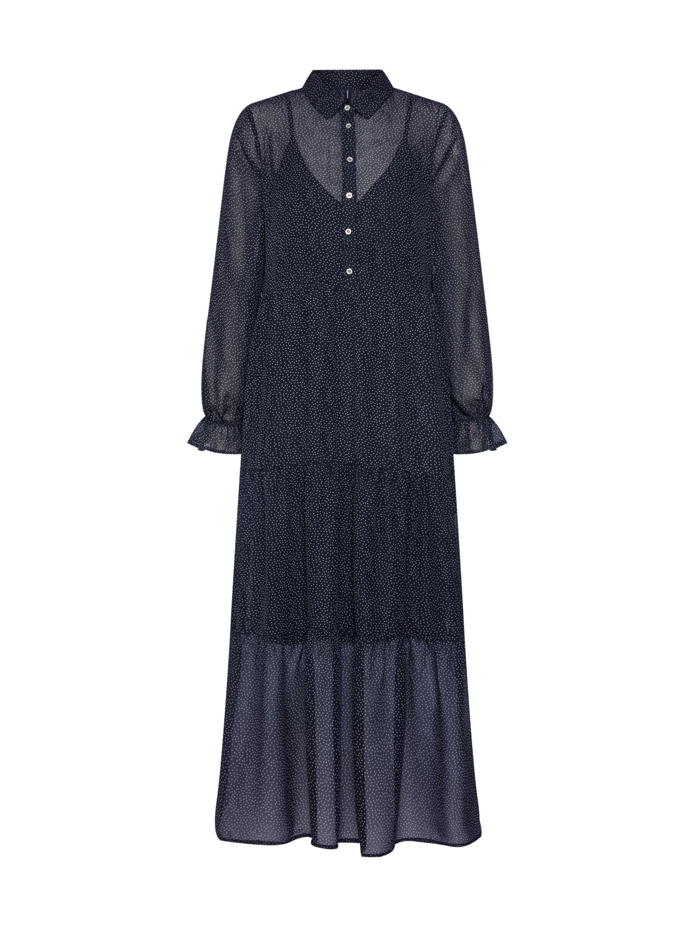 VERO MODA - Blousejurk 'Linnea' in de kleur Zwart