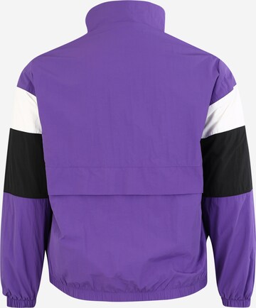 Urban Classics Between-Season Jacket in Purple