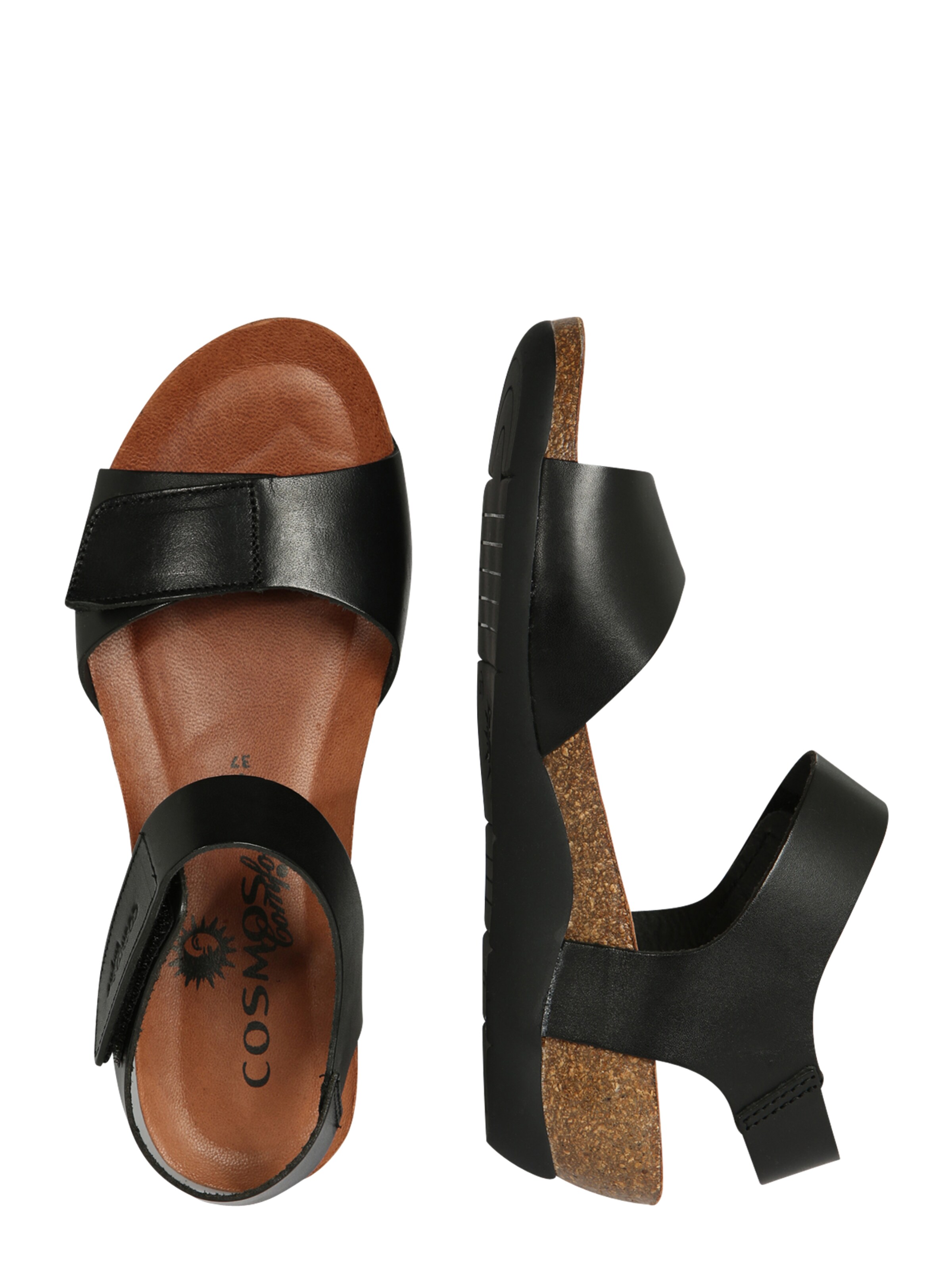 Sandalo di COSMOS COMFORT in nero