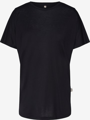 Tricou de la bleed clothing pe negru: față