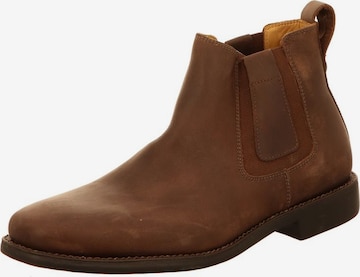 Anatomic Chelsea Boots in Brown: front