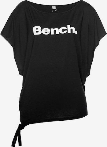 BENCH T-Shirt in Schwarz: predná strana
