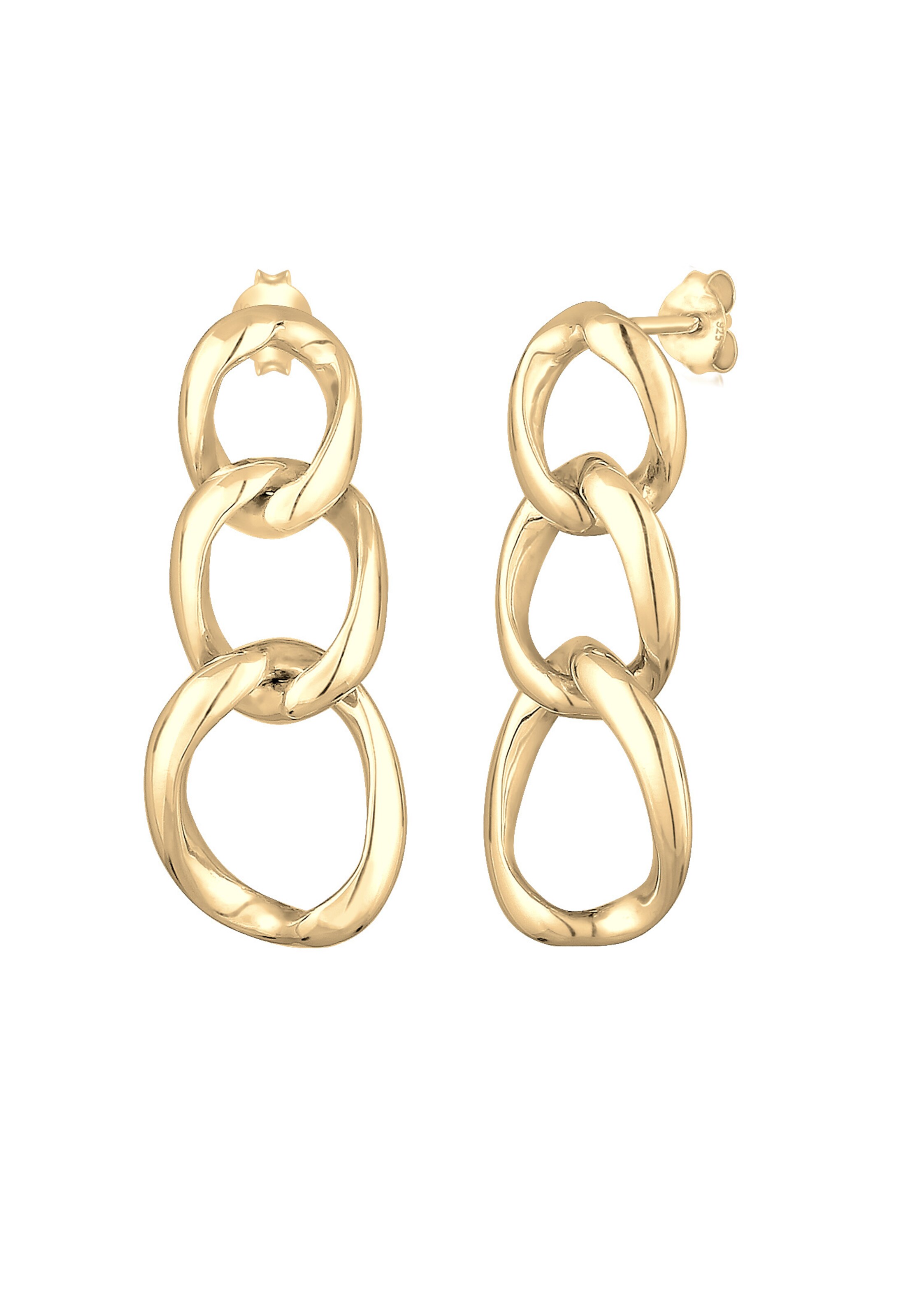 ELLI - Oorbellen 'Geo' in de kleur Goud