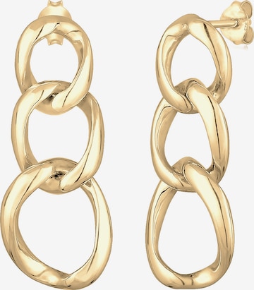 ELLI Earrings 'Geo' in Gold: front