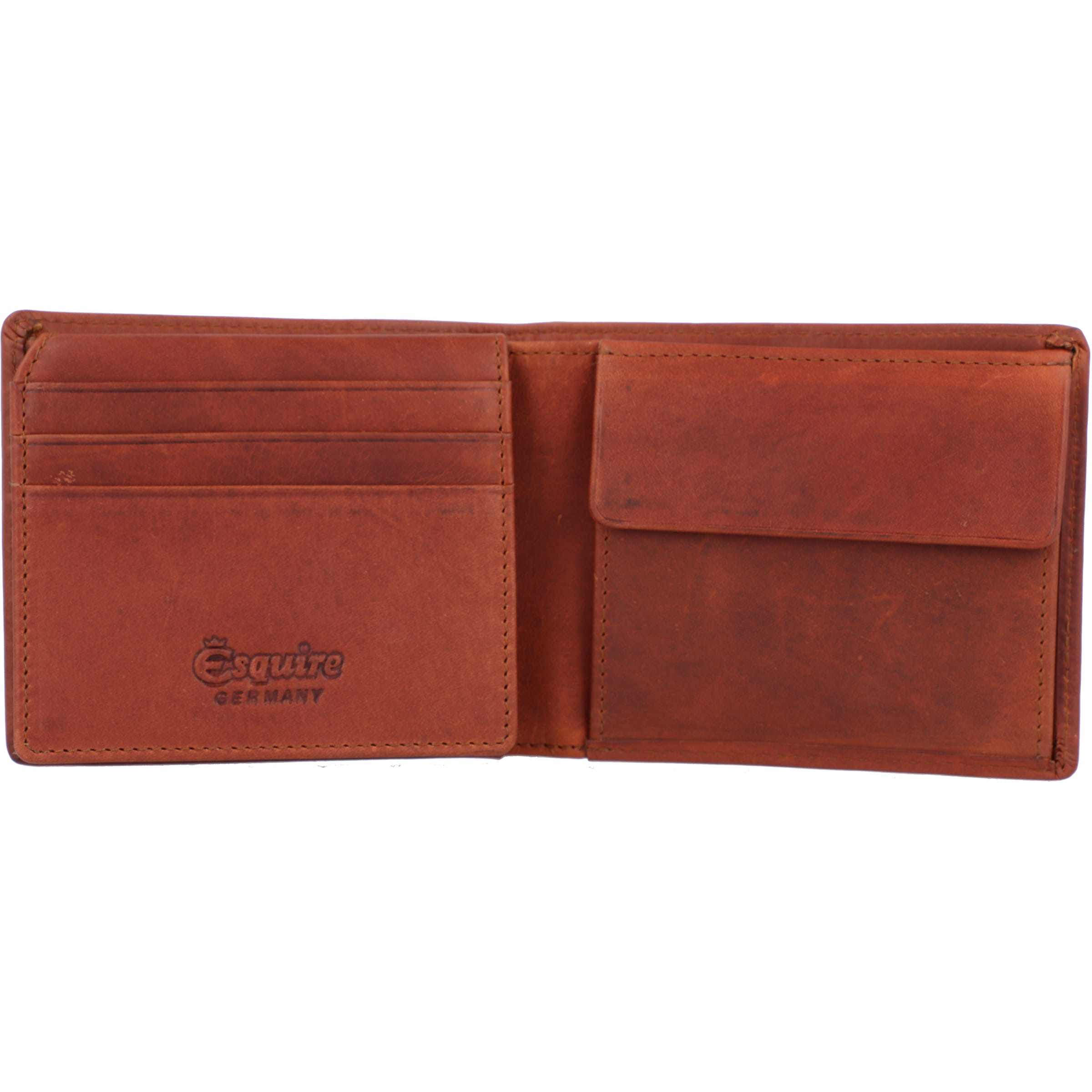 Porte-monnaies 'Dallas' Esquire en marron