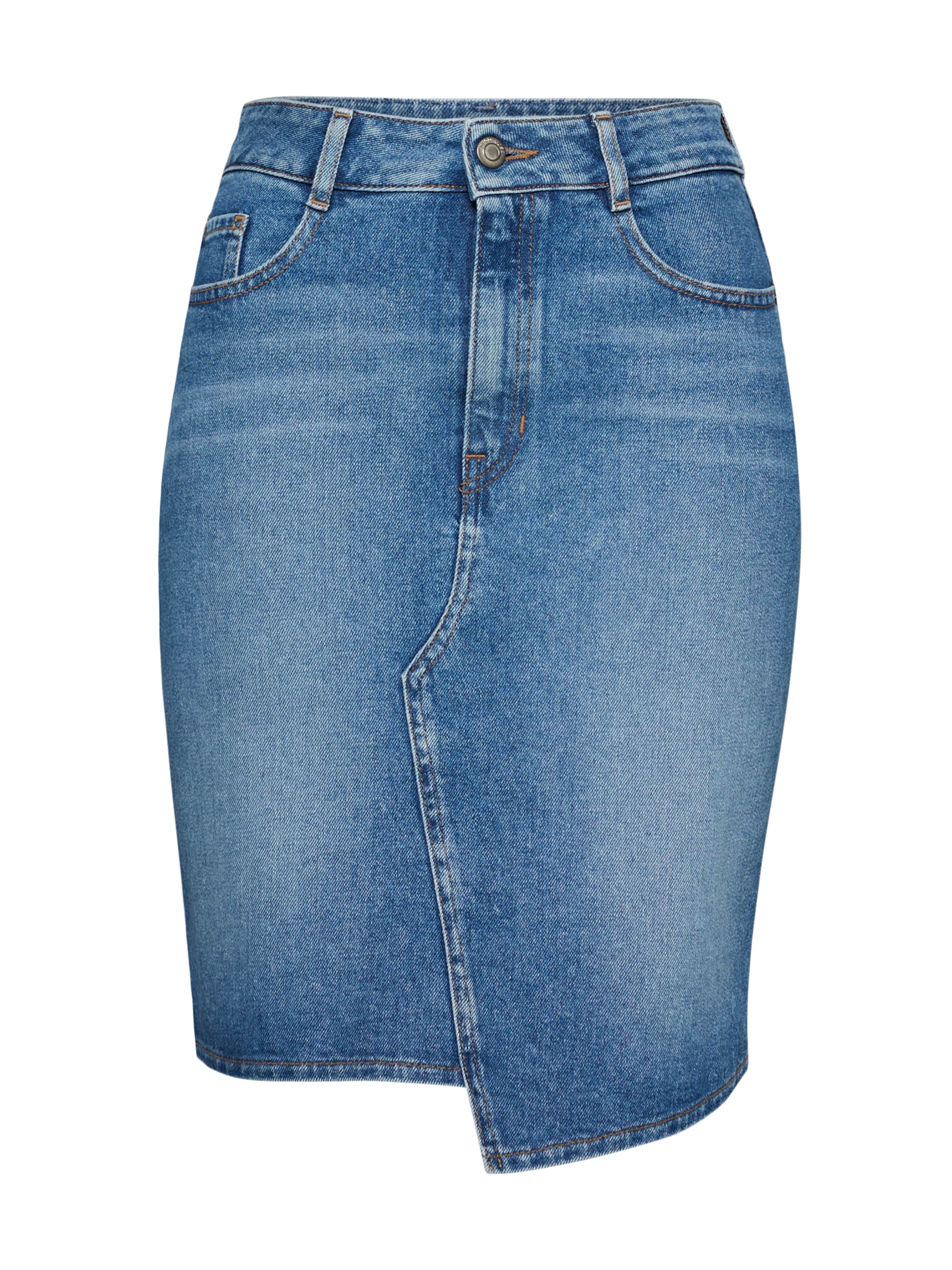 BOSS - Rok 'J90 Avignon' in de kleur Blauw denim
