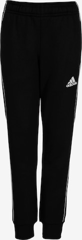 ADIDAS PERFORMANCE Workout Pants 'Core 18' in Black: front