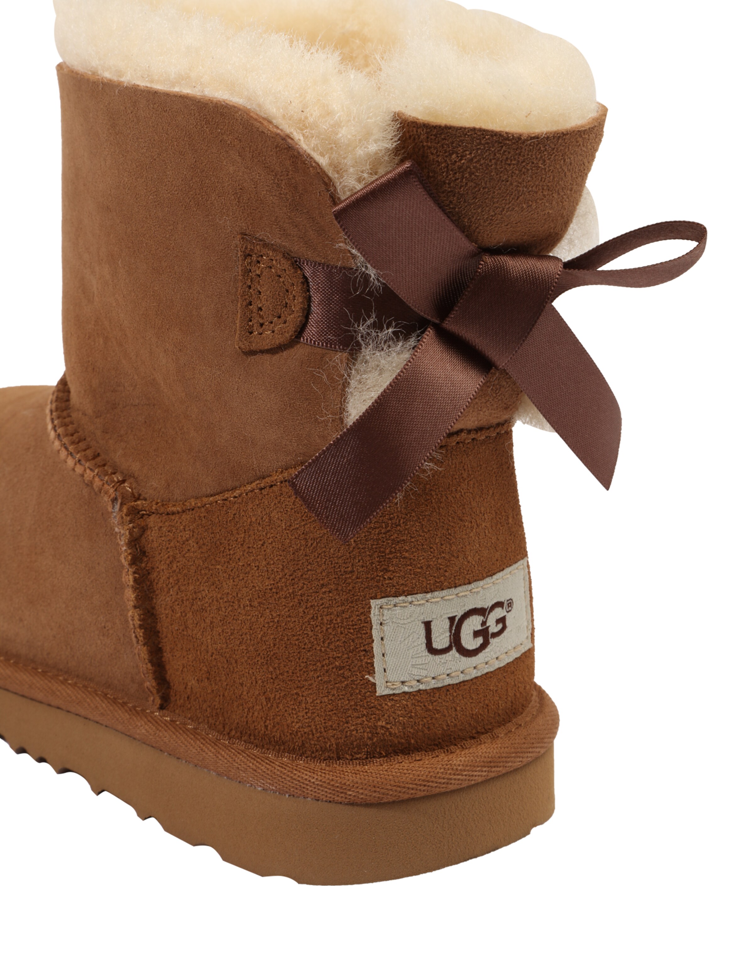 UGG Апрески 'Bailey Bow II' в кафяво