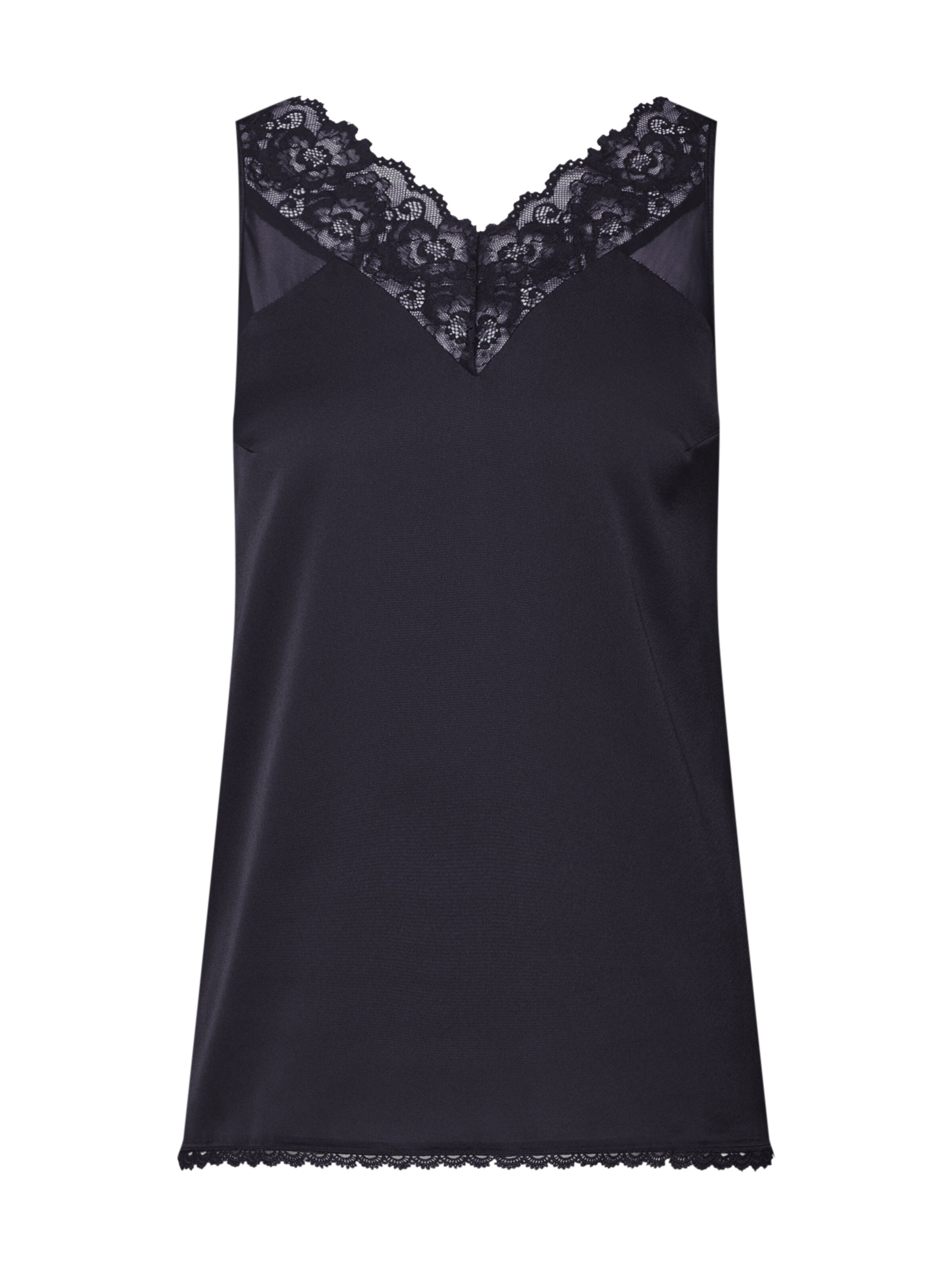 VILA - Onderhemd 'VILULINA S/L' in de kleur Zwart