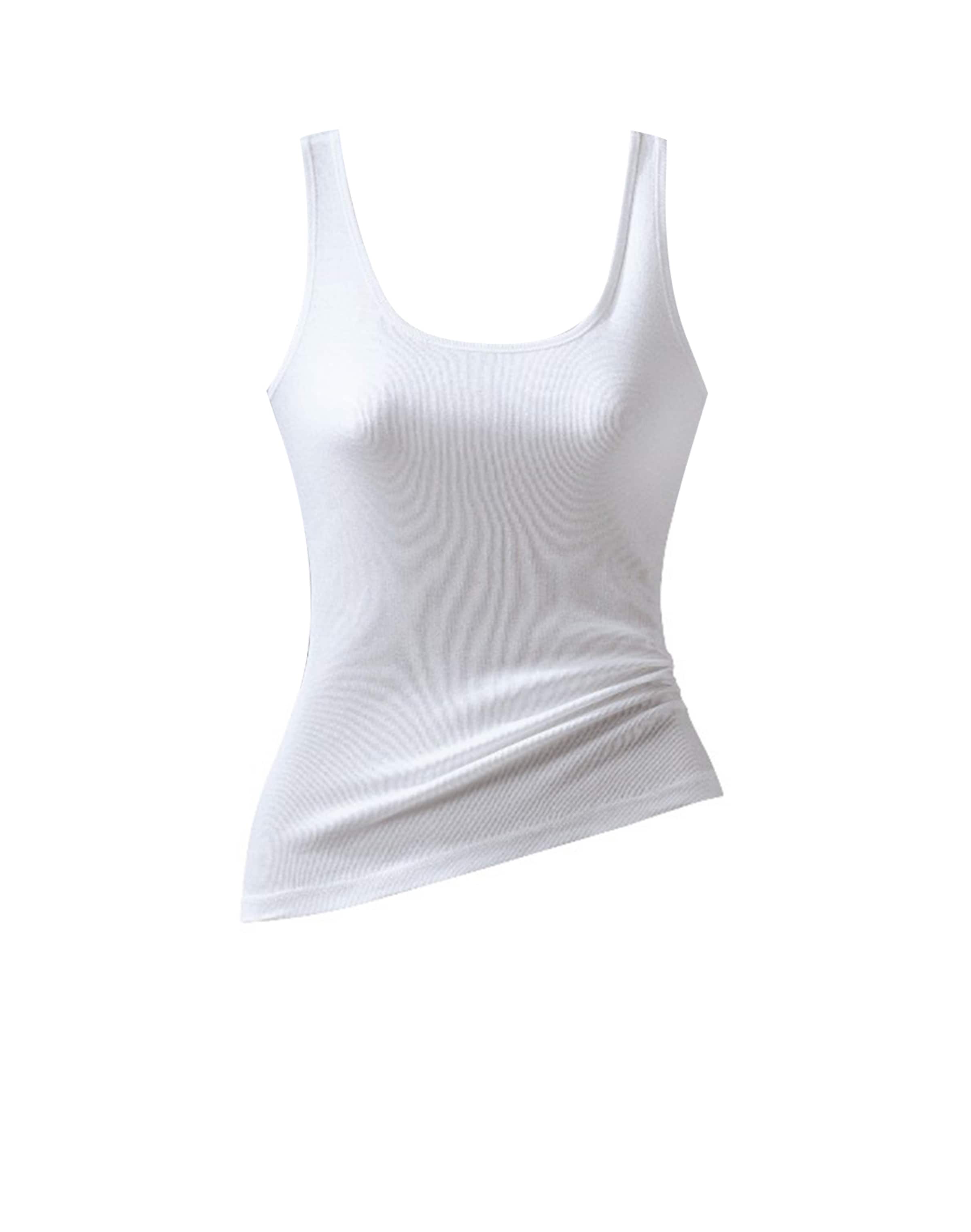 PETITE FLEUR Нательная майка в Белый