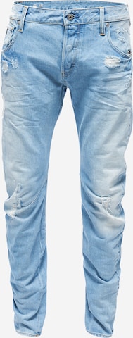 Coupe slim Jean 'Arc 3D' G-Star RAW en bleu : devant