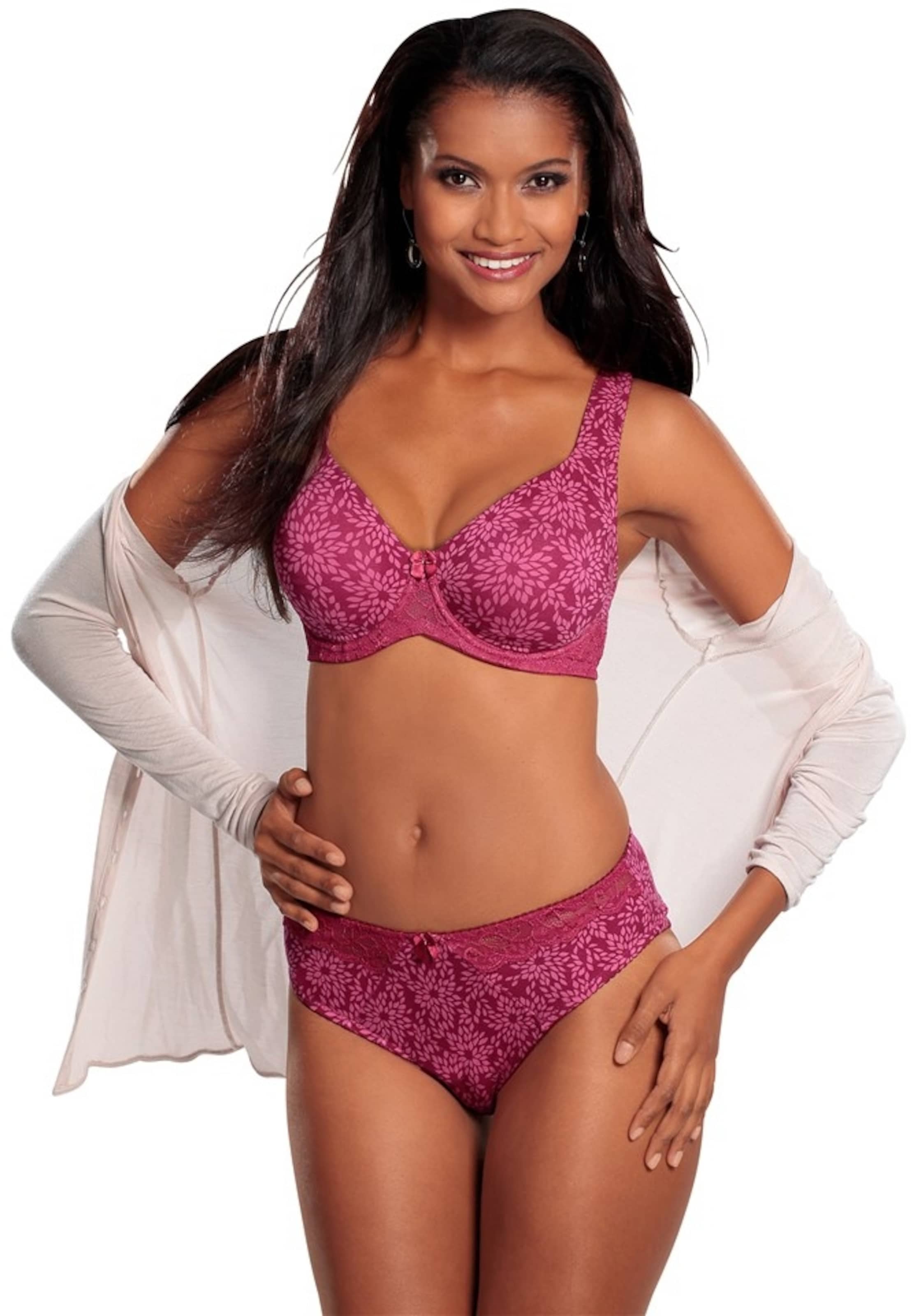 NUANCE Бюстгальтер под футболку Бюстгальтер в Ярко-розовый