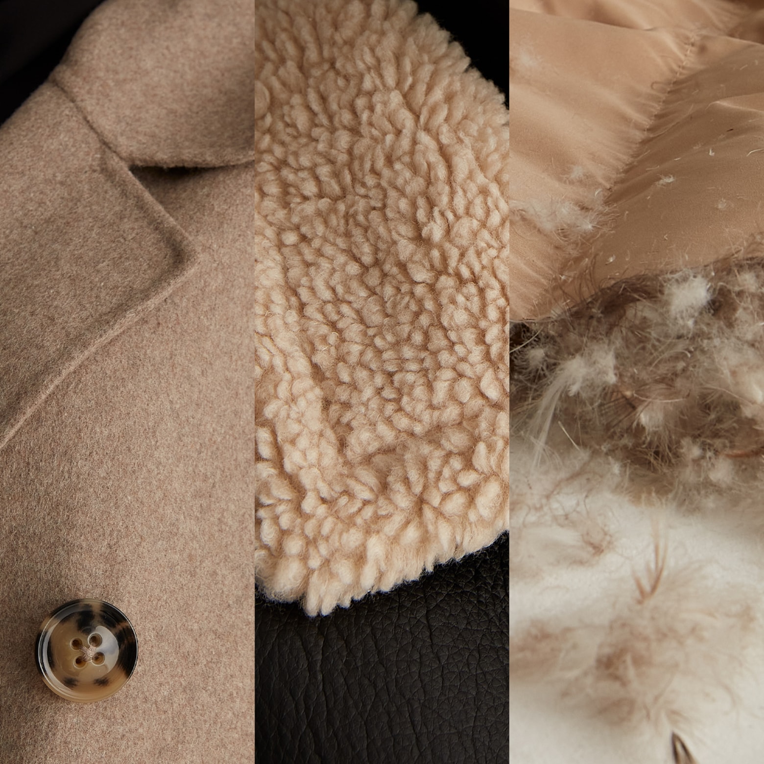 Pour les vestes et les manteaux Guide des textiles