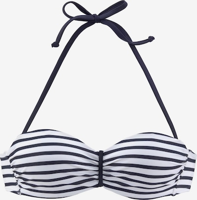 tengerészkék / fehér VENICE BEACH Bikini felső, Termék nézet