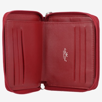 GOLDEN HEAD Wallet 'Polo' in Red