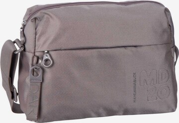 MANDARINA DUCK Crossbody Bag in Grey: front