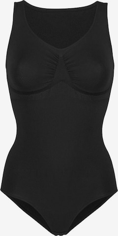 NUANCE Shaping Bodysuit in Black: front