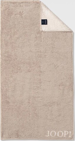 Serviette de douche 'Doubleface' JOOP! en beige : devant