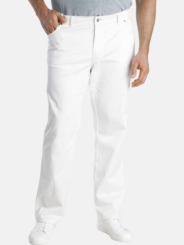 Charles Colby Regular Pants 'Duke Holden' in White: front