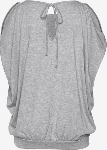 LASCANA Shirt in Grau