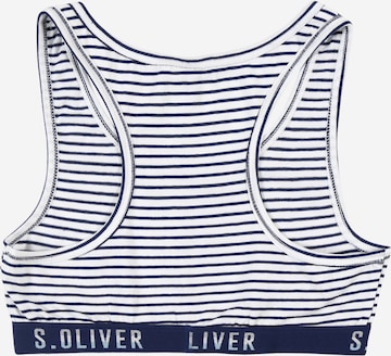 Bustino Reggiseno di s.Oliver in blu