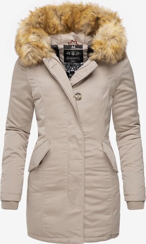 Parka invernale 'Karmaa' di MARIKOO in beige: frontale