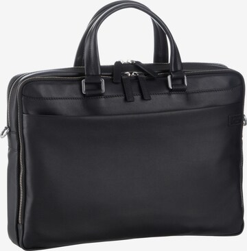 Picard Document Bag 'Relaxed' in Black: front