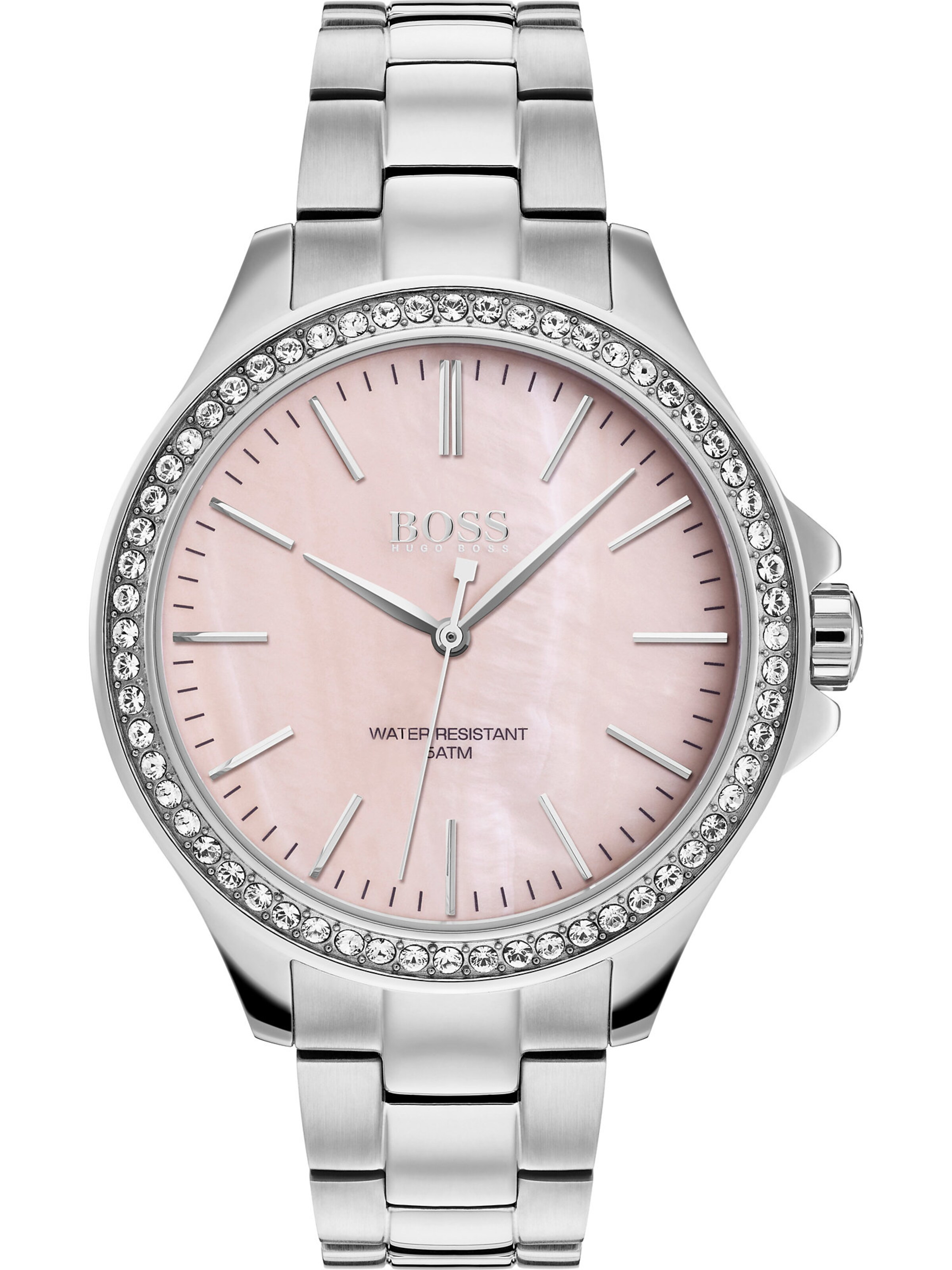 BOSS - Uhr in altrosa