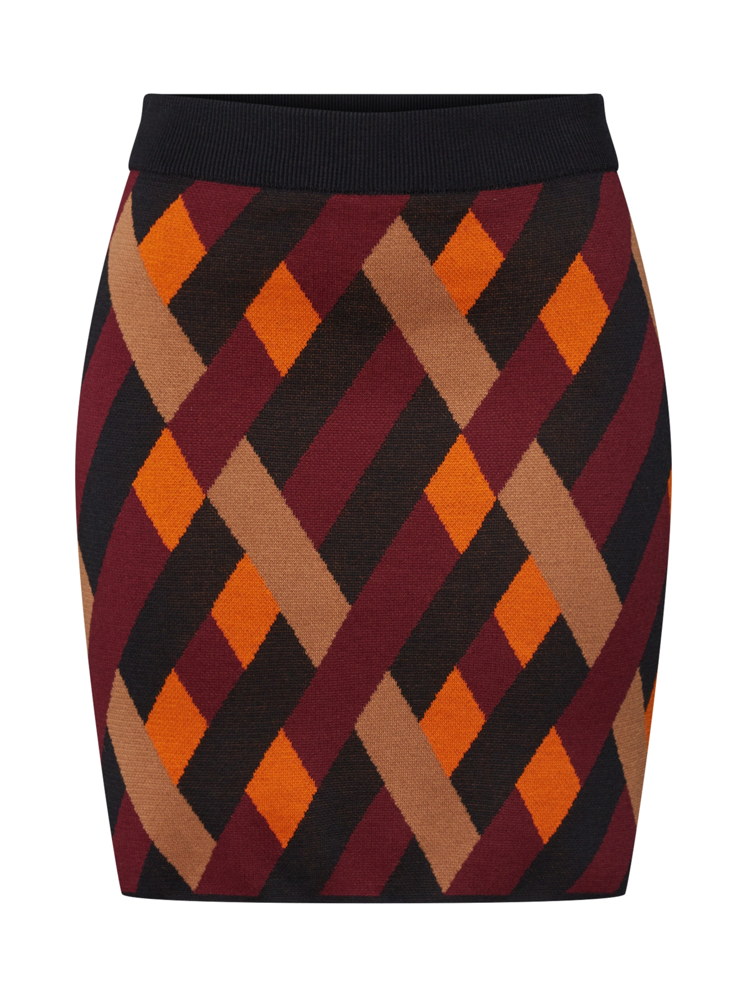 ARMEDANGELS - Rok 'BEKAA RHOMBS' in de kleur Bruin