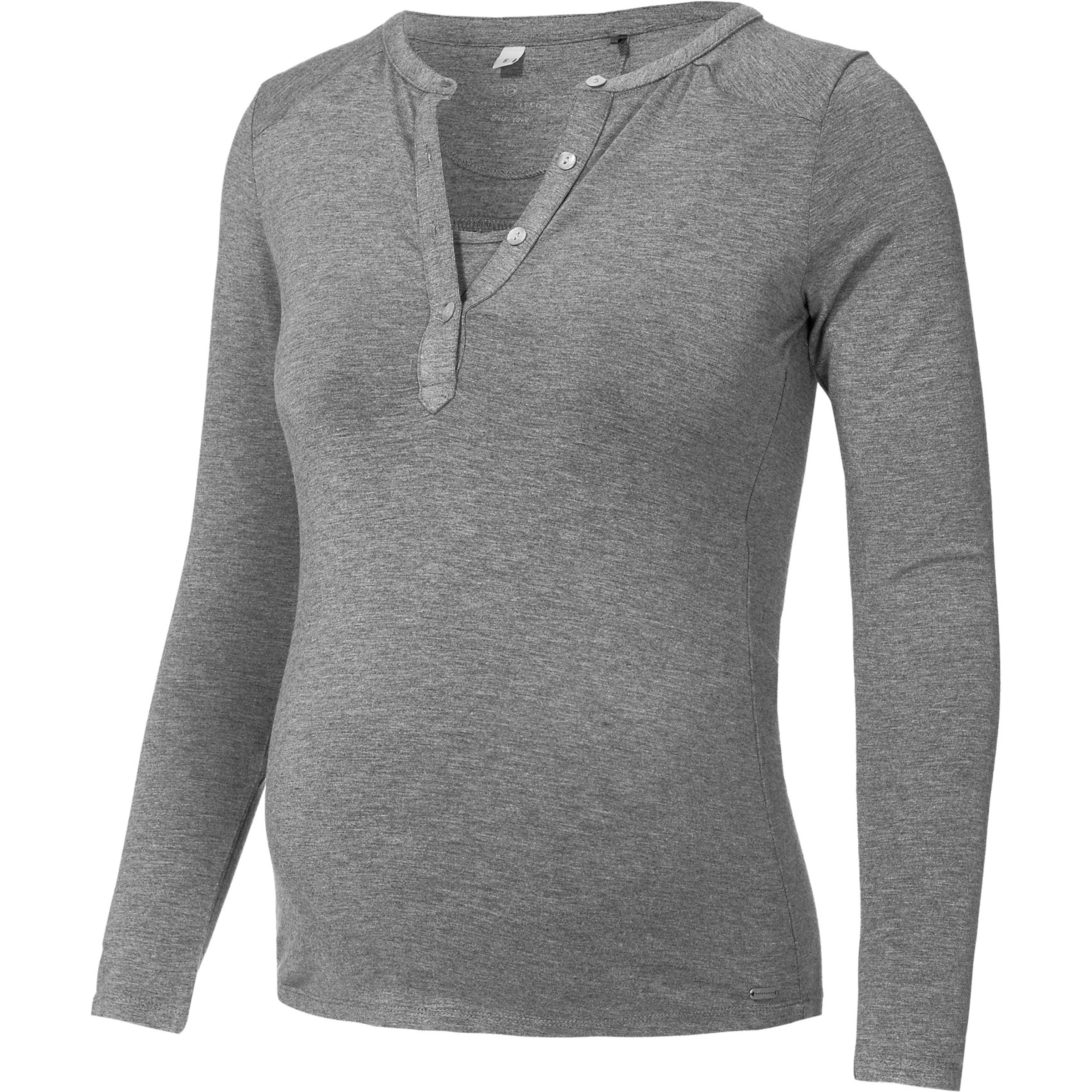 BELLYBUTTON - Stilllangarmshirt 'Julia' in grau