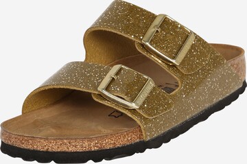 BIRKENSTOCK Pantolette 'Arizona' in Grün: predná strana