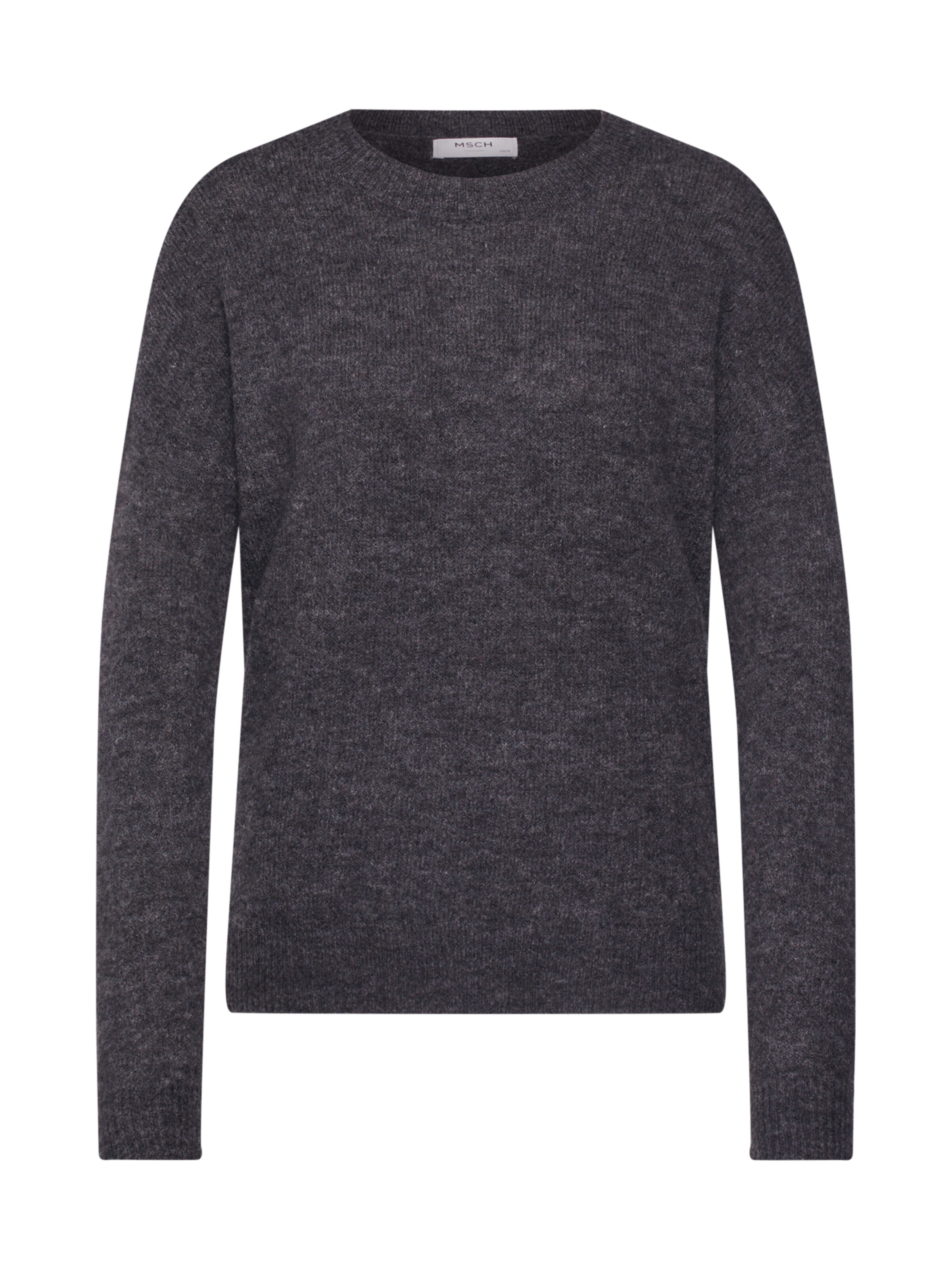 MOSS COPENHAGEN - Trui 'Femme Alpaca O Pullover' in de kleur Grijs