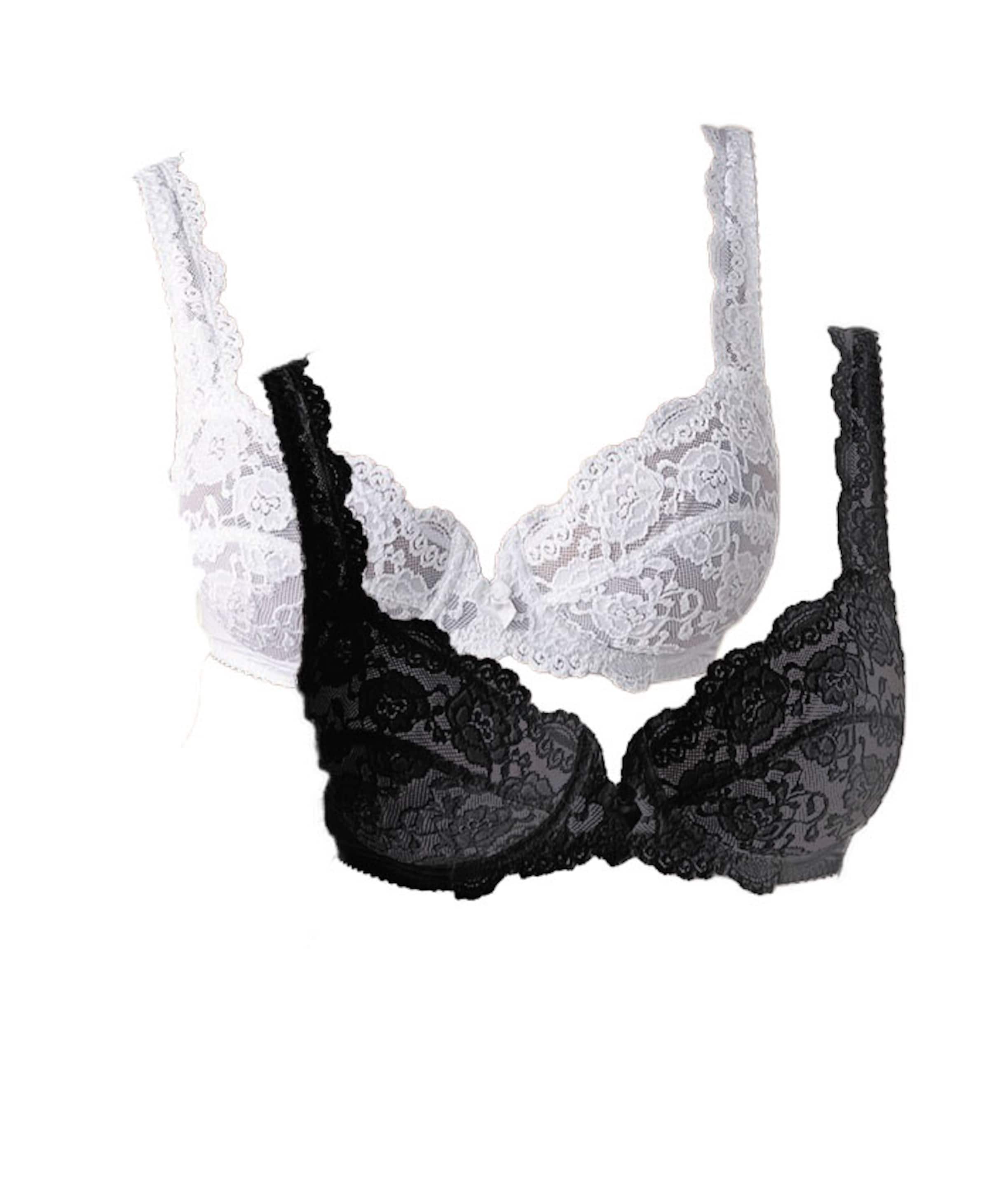 regular Reggiseno di PETITE FLEUR in nero: frontale
