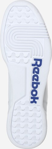 Reebok - Sapatilhas baixas 'Workout Plus' em branco: abaixo