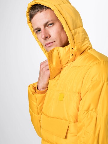 Urban Classics Winter Jacket in Yellow