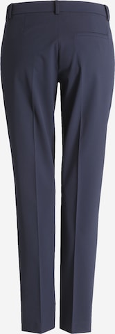 MORE & MORE Tapered Pleated Pants 'Hedy' in Blue