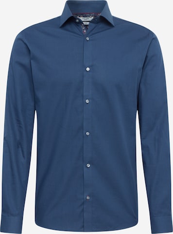 Chemise 'Blaviggo' JACK & JONES en bleu : devant