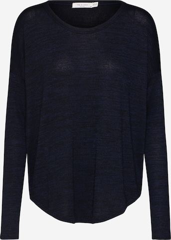 rag & bone Svetr 'Hudson L/S' – modrá