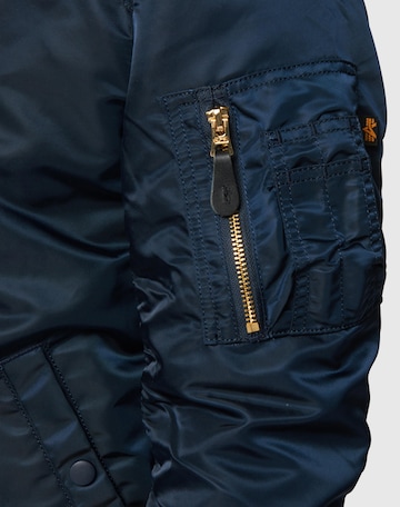 Veste mi-saison 'MA-1 VF LW' ALPHA INDUSTRIES en bleu