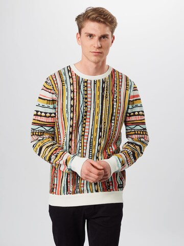 Iriedaily Regular Fit Pullover 'Theodore Summer' in Mischfarben: predná strana