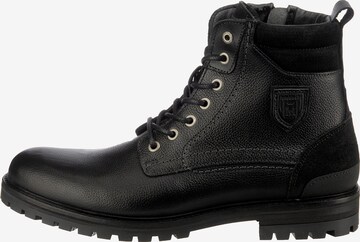 PANTOFOLA D'ORO Lace-Up Boots 'Ponzano' in Black