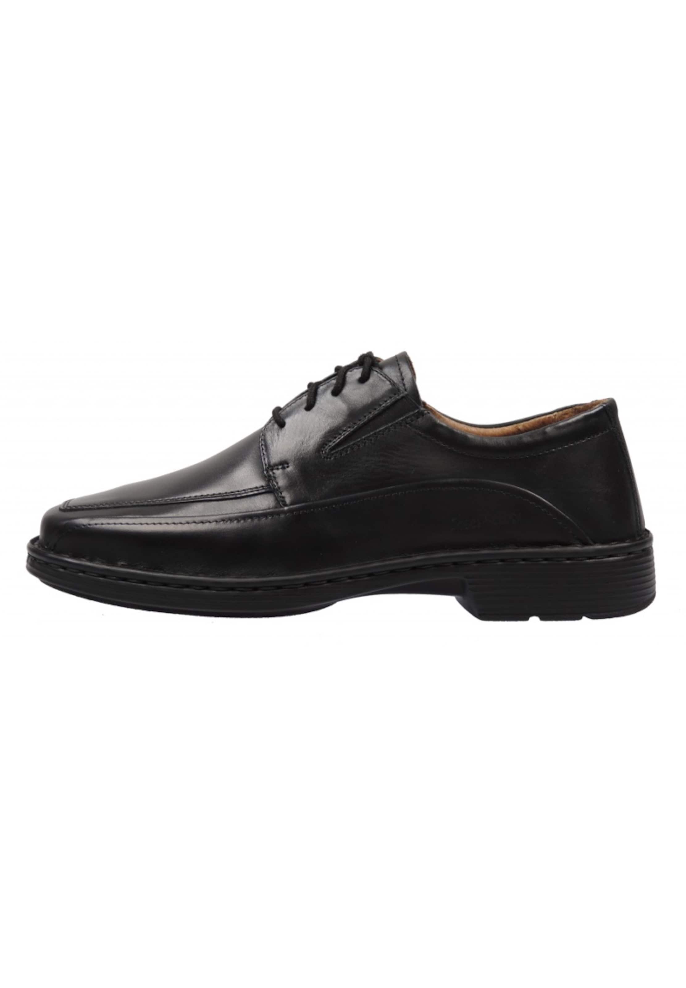 JOSEF SEIBEL Lace-Up Shoes 'Brian' in Black