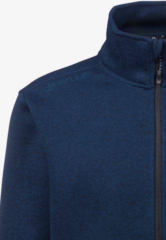 Whistler Athletic Fleece Jacket 'Pareman' in Blue