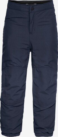 VAUDE Outdoor Pants 'Caprea' in Blue: front