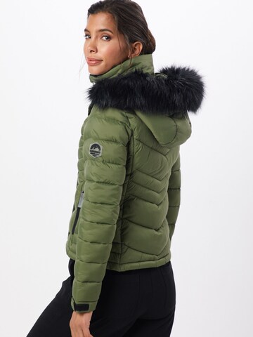 Superdry Jacke 'Fuji' in Grün: zadná strana