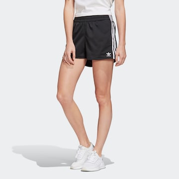ADIDAS ORIGINALS Regular Broek '3-Stripes' in Zwart: voorkant