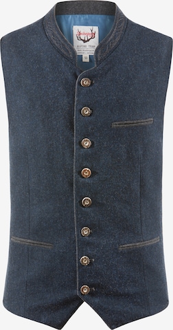 STOCKERPOINT Traditional Vest 'Sirius' in Blue: front