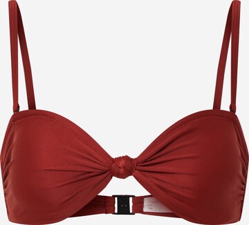 sarkans Hunkemöller Standarta Bikini augšdaļa 'Cali': no priekšpuses