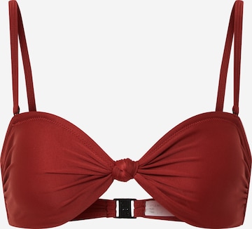 Hunkemöller regular Bikinioverdel 'Cali' i rød: forside