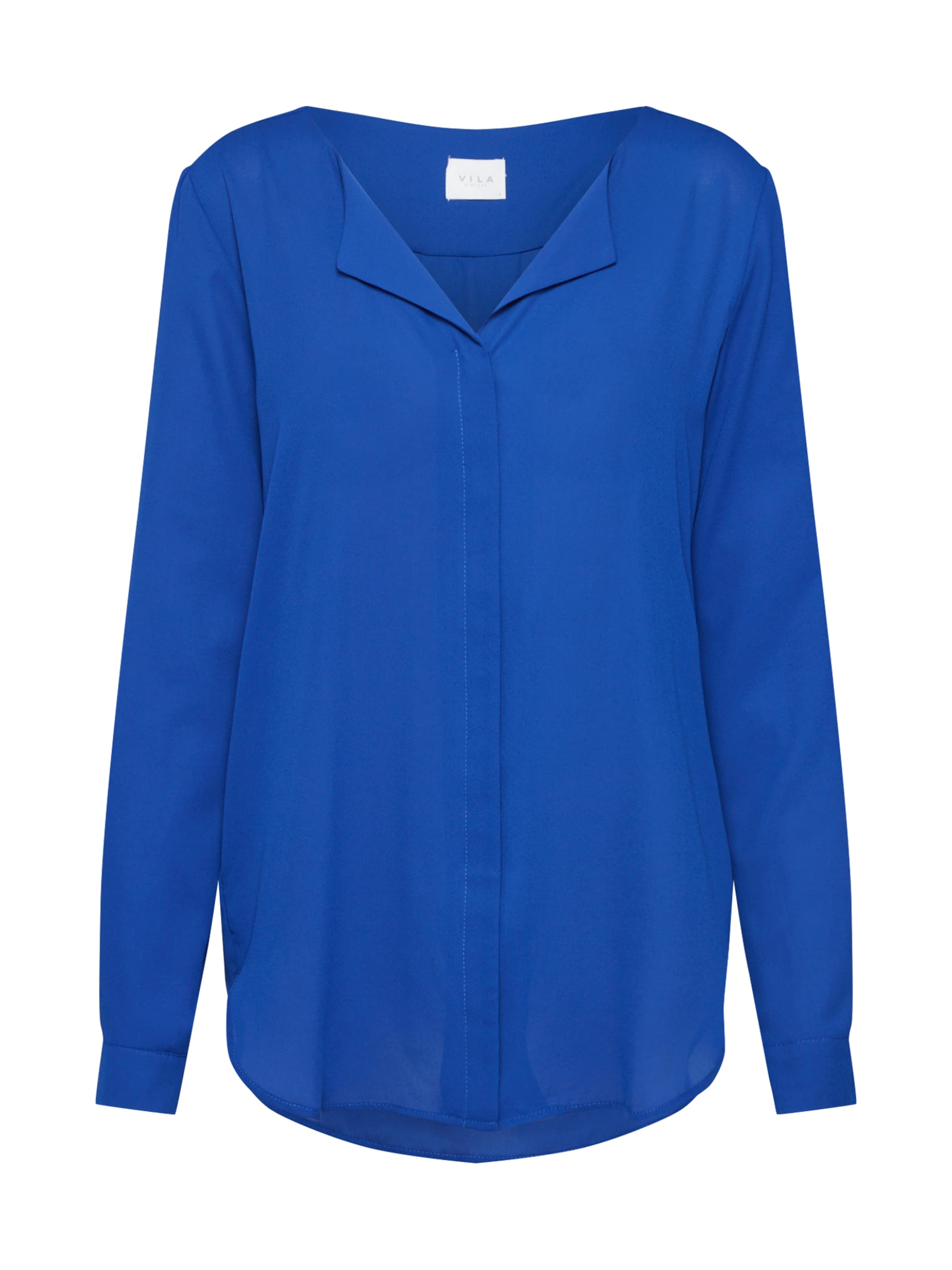 VILA Blouse in Blue: front